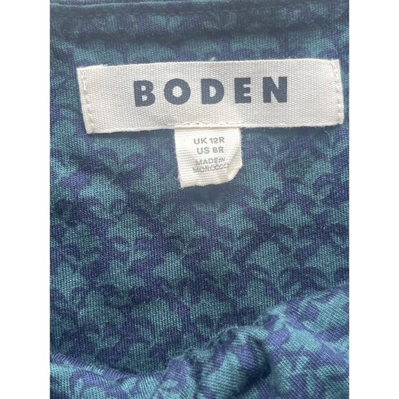 Boden Empire Knot Lily Keyhole Midi Dress Size 8 - Picture 7 of 8